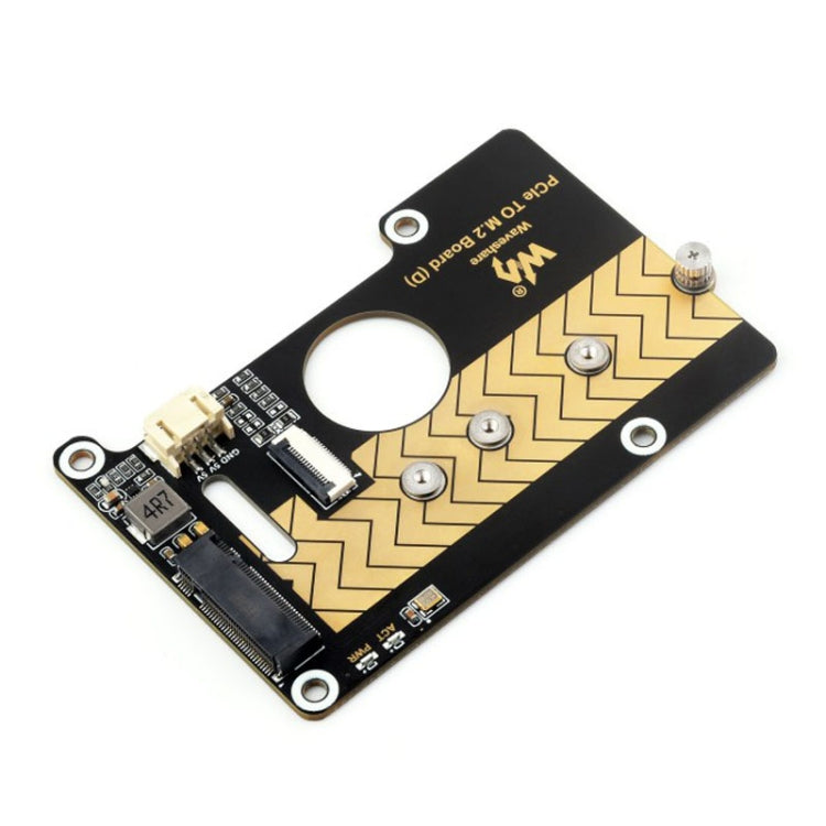Waveshare per Raspberry Pi 5 PCIe a M.2 Adapter Board supporta il protocollo NVMe, 27709 Waveshare per Raspberry Pi 5 PCIe a M.2 Adapter Board supporta il protocollo NVMe, 27709